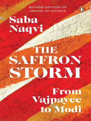 cover image of The Saffron Storm